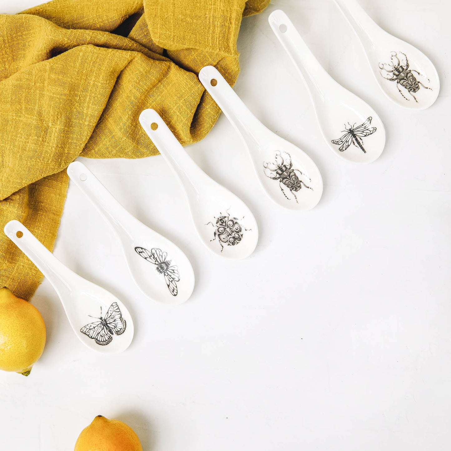 Set 6 cucharas ceviche BARROCO