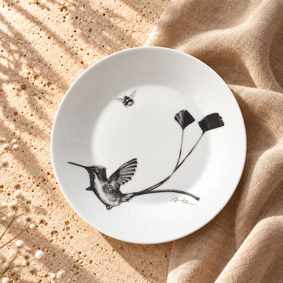 Set 6 Platos de torta  LE JARDIN