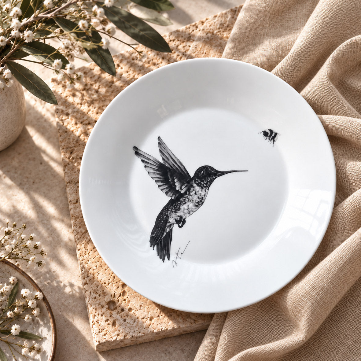 Set 6 Platos de torta  LE JARDIN